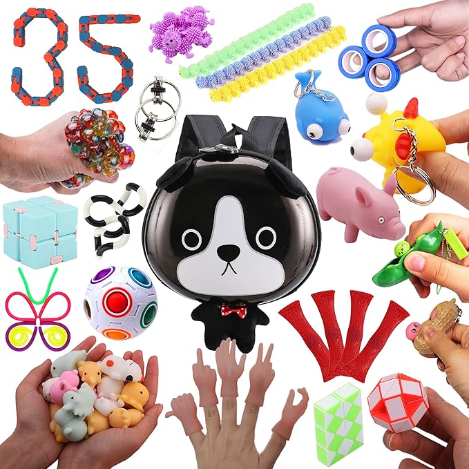 eastsky fidget toys 35 件装 fidget pack 压力球 抗*感官 fidget